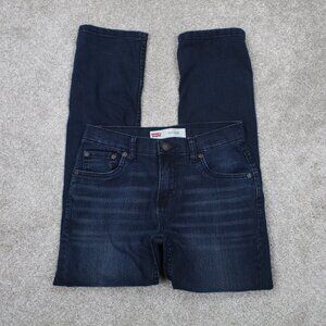 Levi's 511 Slim Jeans Womens 14 Reg (27x27) Blue Cotton Stretch‎ 5-Pocket Denim